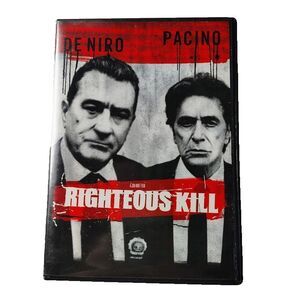 Righteous Kill DVD 2008 Movie R Crime Thriller Robert De Niro Al Pacino